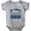 my favorite disney princess is my girlfriend Baby Onesie