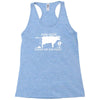 vegetarier mein essen schei&szlig;t Racerback Tank
