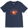 happy space fox   porky roebuck V-Neck Tee