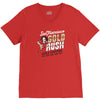 gold rush V-Neck Tee