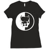 pitbull syndicate logo dogs Ladies Fitted T-Shirt