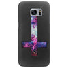 inverted galaxy cross funny  religion banter space fashion new Samsung Galaxy S7 Edge Case