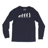 evolution of a golfer Long Sleeve Shirts