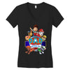 paw patrol birthday boy dad Women's V-Neck T-Shirt