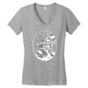god save the quinn Women's V-Neck T-Shirt