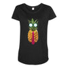Pineapple Maternity Scoop Neck T-shirt