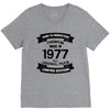 Premium Vintage  1977 V-Neck Tee