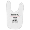 September Girl Baby Bibs