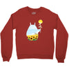 totoro sunflower Crewneck Sweatshirt