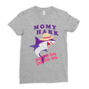 Mommy Shark -Shark Do Do Do Ladies Fitted T-Shirt