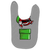santa jumps Baby Bibs