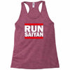 run saiyan Racerback Tank