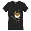 hello avengers Women's V-Neck T-Shirt