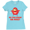Do You Know Da Wae, THE WAY, DA WAE, Finding Da Wae, Ugandan Knuckles, Ladies Fitted T-Shirt