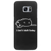 i can't adult today white logo Samsung Galaxy S7 Edge