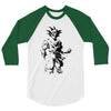 saiyan sun 3/4 Sleeve Shirt