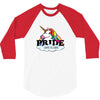 Pride Love is Love 3/4 Sleeve Shirt