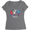 4th of July Women's Triblend Scoop T-shirt