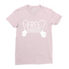 free shrugs Ladies Fitted T-Shirt