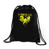 nuclear family Drawstring Bags