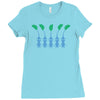 blue pikmin Ladies Fitted T-Shirt