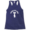 crazy cat lady Racerback Tank