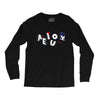 vowel party time Long Sleeve Shirts