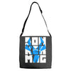 die antwoord donker mag Adjustable Strap Totes