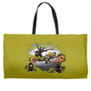 oblivious ninja trick or treat Weekender Totes