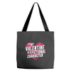 my valentine is a fictional character Tote Bags
