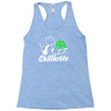 chillkr&ouml;te  fun kult shit bong marihuana joint smoke weed punk gras Racerback Tank