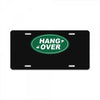 hang over License Plate