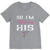 I Stole His Heart V-Neck Tee