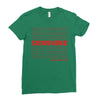 Good Morning Sunshine Ladies Fitted T-Shirt