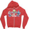 bad milk inc Zipper Hoodie