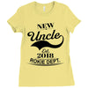 New Uncle 2018 Rokie Dept. Ladies Fitted T-Shirt