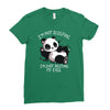 just resting my eyes Ladies Fitted T-Shirt