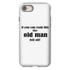 if you can read this the old man fell off iPhone 8