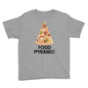 pizza lover's food pyramid Youth Tee