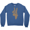 peace to africa Crewneck Sweatshirt