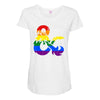 dungeons and dragons lgbtq Maternity Scoop Neck T-shirt