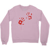 bloods hand Crewneck Sweatshirt