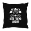 Awesome Best Friend Looks Like Throw Pillow