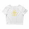 turtle king Crop Top