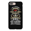 I'm A Veteran Granddad T Shirt iPhone 8 Plus