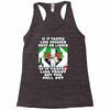 if it tastes like chicken, funny rude ideal birthday present Racerback Tank