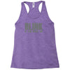 blink if you want me Racerback Tank