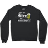 gibt mir bier ich unterhopfe  funny Crewneck Sweatshirt