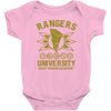 rangers university Baby Onesie