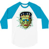 vintage frankenstein mask 3/4 Sleeve Shirt